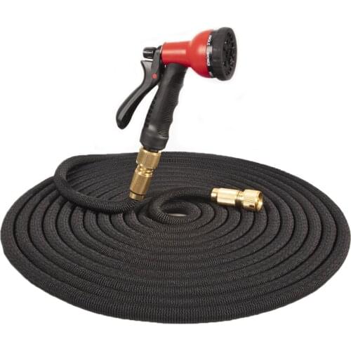 2021 Stretchy Garden Hose High Pressure Hose Water Hose Garden Pipe Irrigation Hose Flexible Garden Hose Spray Gun For Garden