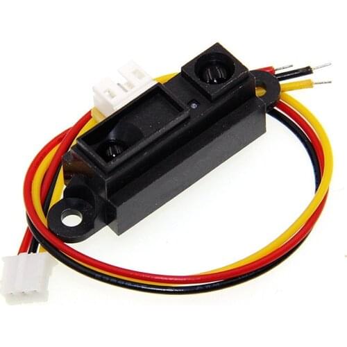 GP2Y0A21YK0F 100% NEW 2Y0A21 10-80cm Infrared distance sensor INCLUDING WIRE
