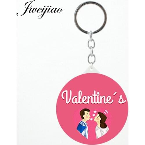 JWEIJIAO valentines best wishes gift keychains pocket mirror fashion brand custom Mini cute Hand Travel Mirror FQ788