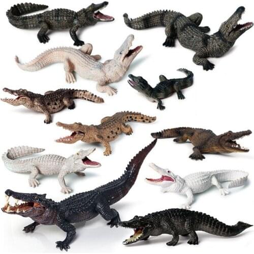 Classic Toy Figures Model Handmade Animal Crocodile Accessories Boys Gift Furnishing Science Home Entertainment