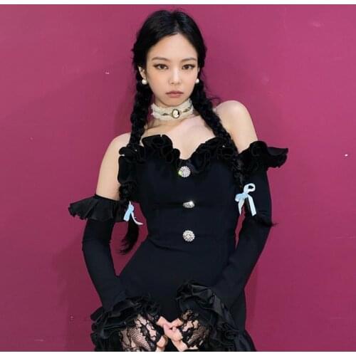 Bodysuits Jumpsuit Women Modal Skinny Solid Lace Preppy Style One Piece Jumpsuit Euro-America Style