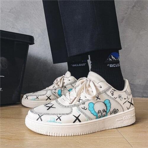 Shoes Man Street Casual Sneakers Anime Hip Hop Shoes Unisex Casual Shoes Running Shoes Cosplay School Outdoor Spring Summer
