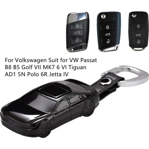 Car Model Car Key Case Cover Fob Suit for Volkswagen Suit for VW Passat B8 B5 Golf VII MK7 6 VI Tiguan AD1 5N Polo 6R Jetta IV