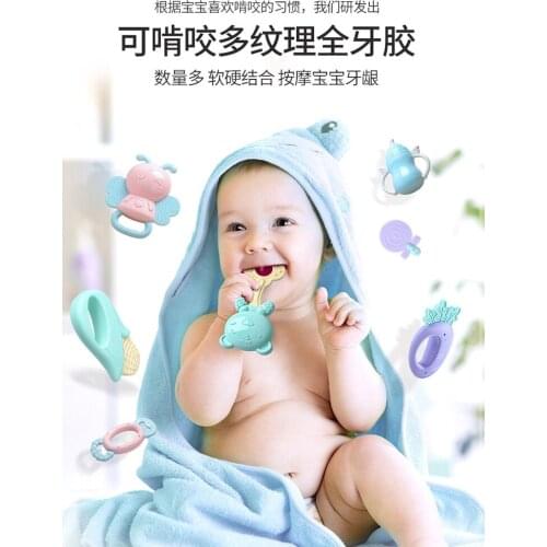 Bee Fashion Baby Teethers Animal Silicone Chew Fidget Sensory Toys Baby Teething Mordederas Para Bebes Baby Things BK50YJ