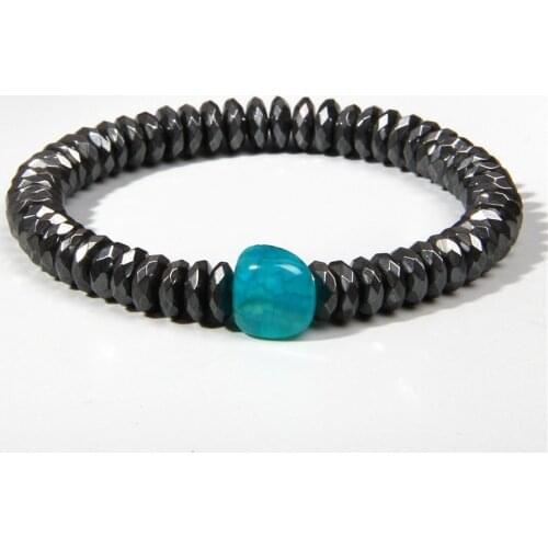 Mens simple faceted beads bracelet For homme Men natural tiger eye beads stainless steel charm energy bracelet jewelry handmade