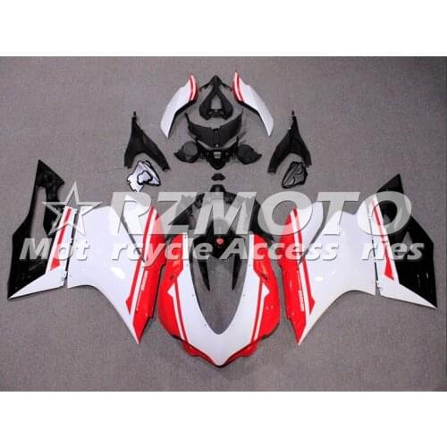 New ABS Plastic Shell Motorcycle Fairing kit Fit For Ducati 959 1299 Panigale 2015 2016 2017 2018 Bodywork Set Red White Cool