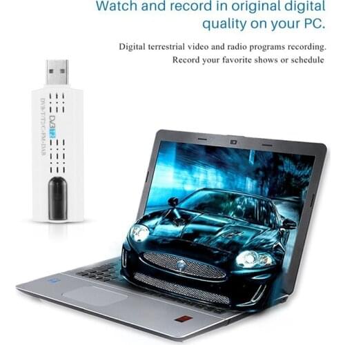 New USB 2.0 Digital DVB-T/T2 SDR+DAB+FM HDTV TV Tuner Receiver Stick