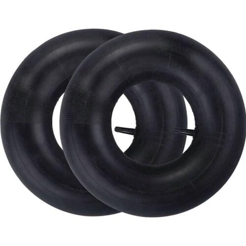 Novel-2 PCS 13 x 5.00-6 inch Heavy Duty Inner Tube with TR-13 Straight Valve Stem - for Wheelbarrows, Mowers, Hand Trucks