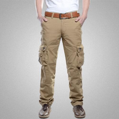 YIKUO Men's Military Trousers