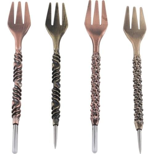 1PC Hookah Sheesha Fork Foil Bowl Shisha Chicha Weed Forks Cachimba Nargile Tobacco Cigar Cigarette Smoking Accessories