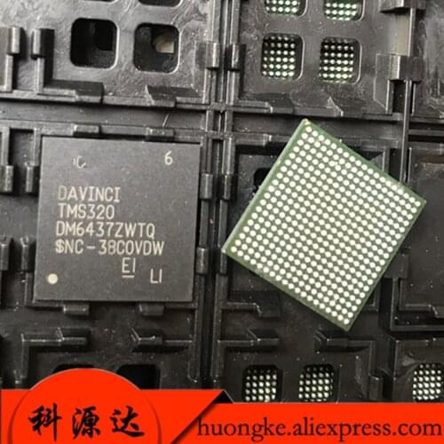 2PCS/LOT TMS320DM6437ZWTQ BGA IN STOCK