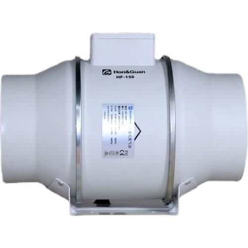 5'' Silent Inline Duct Fan 220V Air Extractor for Hydroponic Gardenging Grow Tent Blower Exhaust Ventilation Outlet