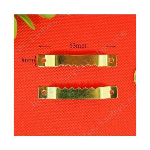53*8mm yellow tooth hook / frame / double hook sawtooth serrated iron fittings