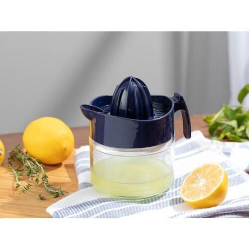 English Home Hera Glass Lemon Juicer 300 ml Dark Blue