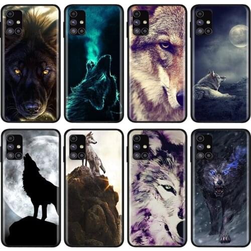 The Wolf Animal For Samsung Note 20 10 8 9 M02 M31 S M60S M40 M30 M21 M20 M10S F62 M01 Ultra Pro Plus Phone Case
