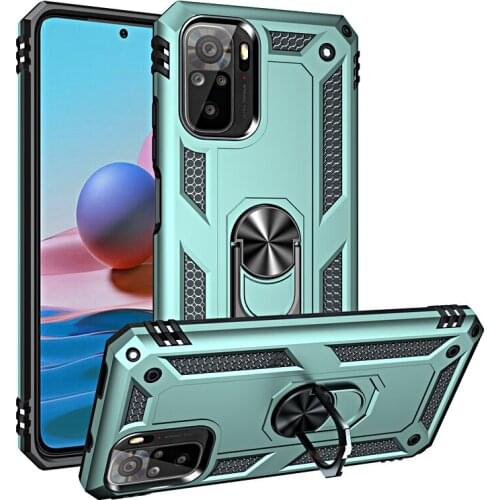 Ring Cover For Xiaomi Redmi Note 9S 9A 8T 7 8 9C 7A 9 Lite 10 Poco X3 NFC Armor Shield Shockproof Case For Red Mi 9T A3 Case