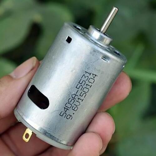 DC6-12V 12800-27000rpm high speed powerful electric tool 540-5531 DC motor with precious metal brush, for vacuum cleaner