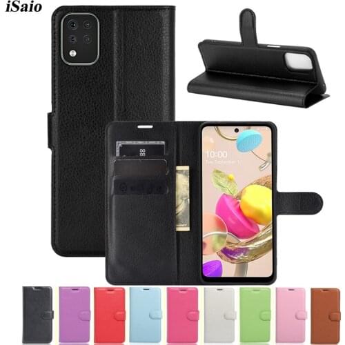 For LG K42 K22 Style 3 L-41A Wallet Case Flip Leather Cover for LG Style3 Phone Case TPU Shell Stand with Card Holders Fundas