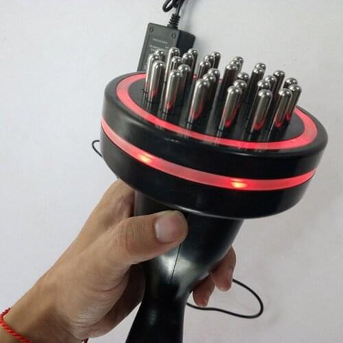 Electronic acupuncture slimming Device,BIO microcurrent Meridian Scrape Therapy,Infrared body Detoxification massage comb