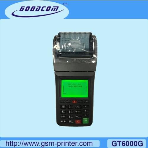 GOODCOM GT6000G Hanheld 3G Printer for food online delivery Free Plugin for Woocommerce and WPPizza