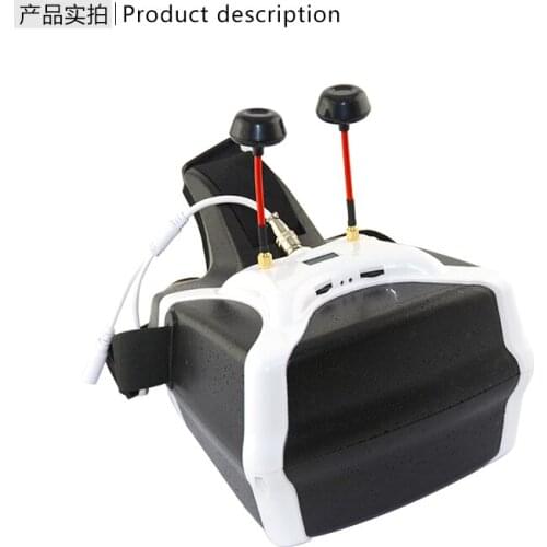 Jumper JP-VR7 FPV HD800 5.8G 40CH Wireless FPV GOGGLE / Video Glasses with Dual Receiver Module