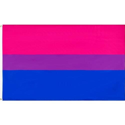 90x150cm LGBT Bi Pride Bisexual Flag