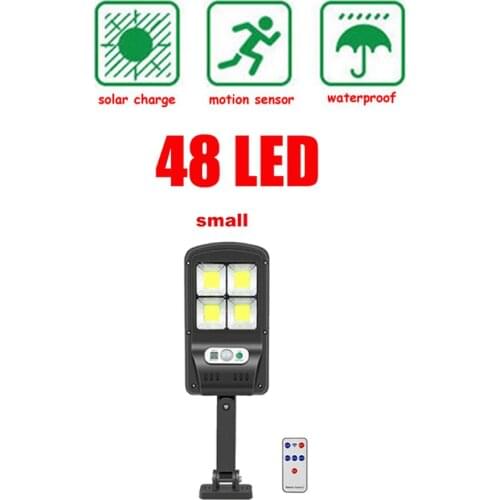 Tabular oblong PIR Motion Sensor 100LED Sunlight Solar Energy Street light Yard Path Home Garden Solar Powered lamp Wall Lightin