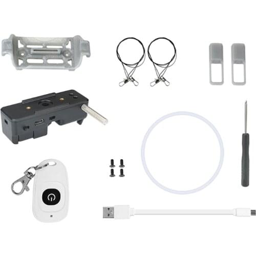 Airdrop Air Drop System for -DJI Mavic Mini 1/2 Drone Accessries Fishing Bait Wedding Ring Gift Deliver Life Rescue Throw G99B