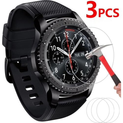 9H Tempered Glass Screen Protectors for Samsung Gear S2 S3 Screen Glass Film Anti Scratch Explosion Proof Case Covers
