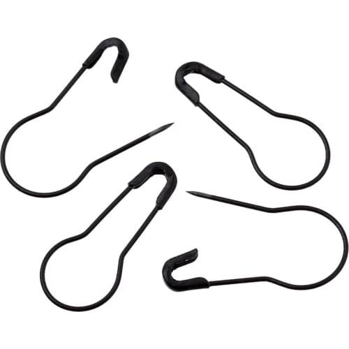 100-500pcs Safety Pins Gourd Shape Metal Clips Marker Tag Gourd Pins Safe Craft Knitting Cross Stitch Holder DIY Sewing Kit