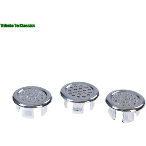 3pcs/lot Kitchen Sink Accessory Round Ring Overflow Spare Cover Waste Plug Sink Filter Bathroom Basin Sink Drain NEW HOT