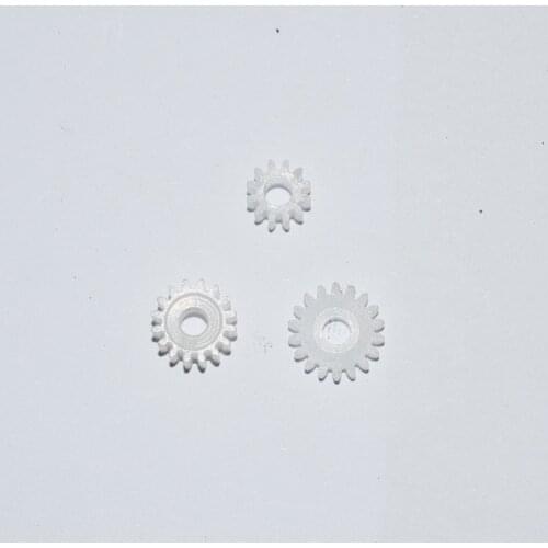 3 kinds plastic gear 0.5M for 3mm main axle tight fit gear rc car robot ship DIY toy parts/technology model/baby toys for childr