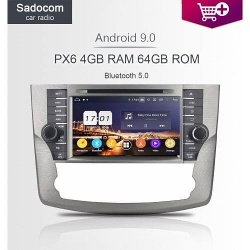 720P PX6 Android 10.0 For Toyota Avalon 2011 2012 4GB RAM Car DVD multimedia Player Wifi RADIO GPS Glonass car radio camera USB