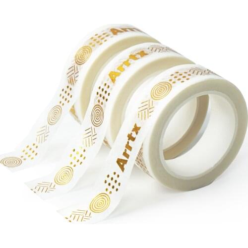 Arrtx MaskingTape 15mmx10 Meters Artist Paper Tape for Painting Framing/Drafting/Cutting Mat/Decoration 3 Packs Per Unit