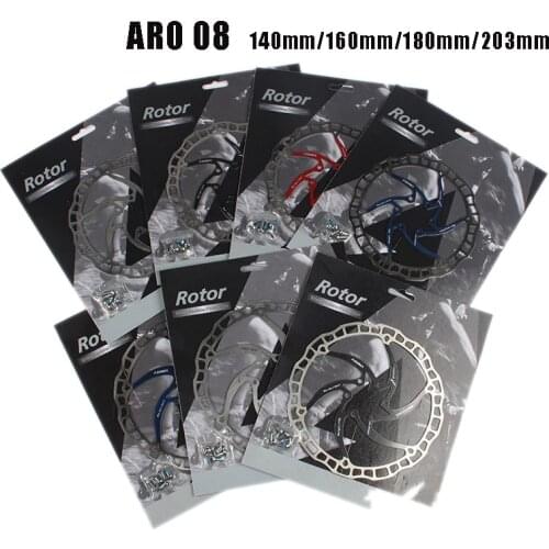 ASHIMA ARO 08 Brake Disc Rotor ultralight 85g MTB bike stainless steel 140mm/160mm/180mm /203mm 6-bolts