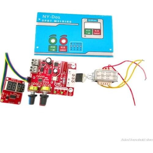 FreeShip 100A/40A Spot Welder Control Board Controller Panel Timing Ammeter Houseware Adjusts Time and Current au10 21wholesales