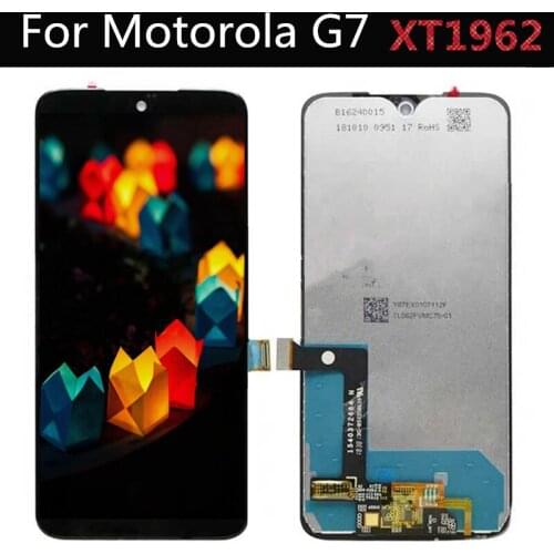 6.2 inch For Motorola Moto G7 XT1962 LCD Display+Touch Screen Digitizer Assembly Repair Part Mobile Accessories