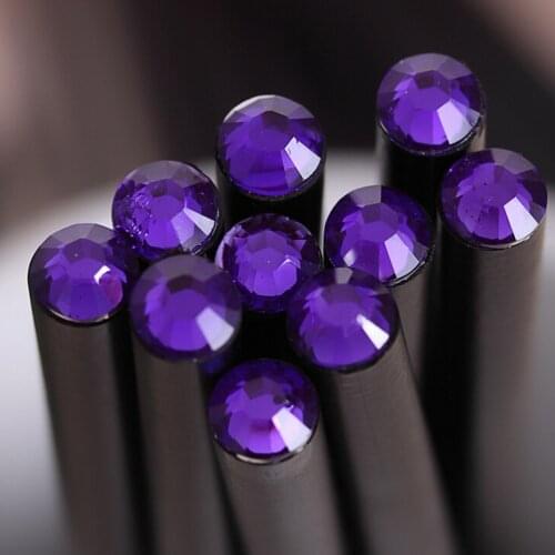 2pcs/Lot DIY Cute Kawaii Black Wood Pencil HB Acrylic Diamond Standard Pencil For Drawing Painting Supplies Black Rod Pencil
