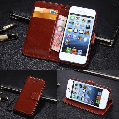 For iphone 5S SE 5 Wallet Leather Case For iPhone XR XS Max Coque Cover for iPhone X 8 plus 7 6 6S plus Phone Cases Card Slot