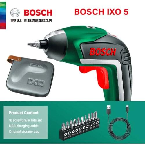 Bosch IXO 5 Electric Screwdriver Multi-Function Electric Screwdriver Mini 3.6V Electric Drill Bosch Professional Power Tools