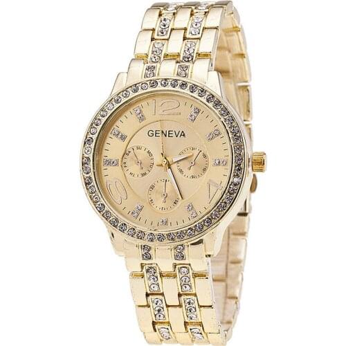 Wholesale Brand New Quartz Watch Mens Leather Strap Korean Stainless Steel Strap