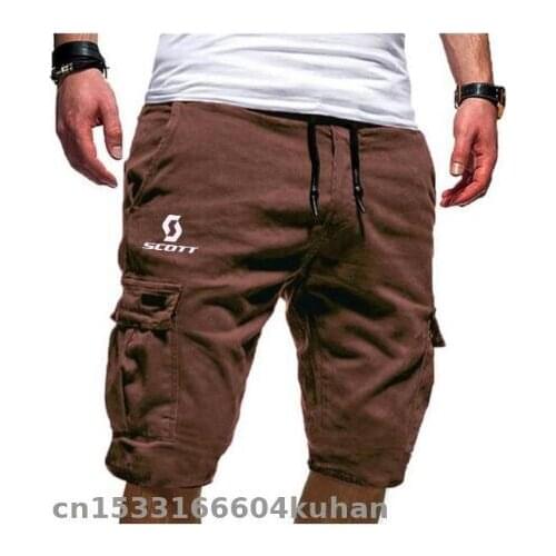 New 2020 summer solid casual shorts men for scott Cycling shorts beach shorts ff