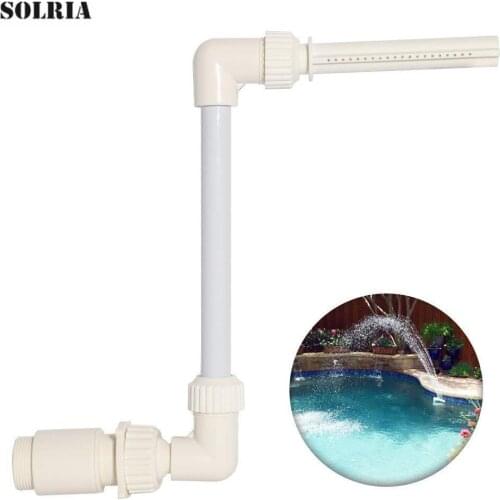 New Swimming Pool Small Waterfall Add Fun Adjustable Fountain Height Direction Swimming Pool Small Fountain Pool Tools