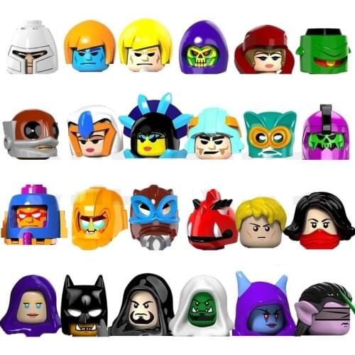 Educational Building Blocks Zodak Rattlor HE-Man MASTERS Ram Man PAKER Ske Letor TRI-KLOPS Children Gift Toys PG8089 PG8094