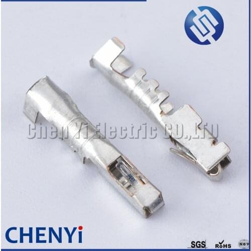 50 Pcs Crimp Terminals (Pins) for CAT Excavator electrical nozzle E320 325 329 330 336D Injector C7C9 Injector Waterproof Plug