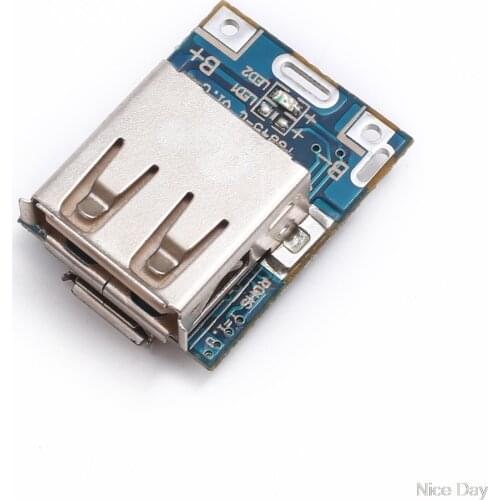 5V Boost Step Up Power Module Lithium LiPo Battery Charging Protection Board LED Display USB for DIY Charger My07 20 Dropship