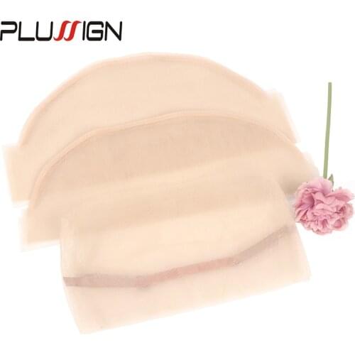 6Pcs Hot Selling Transparent Invisible Hd Lace For Human Wigs 4X4 13X4 Human Hair Closure Frontal Base Net Wig Cap Material