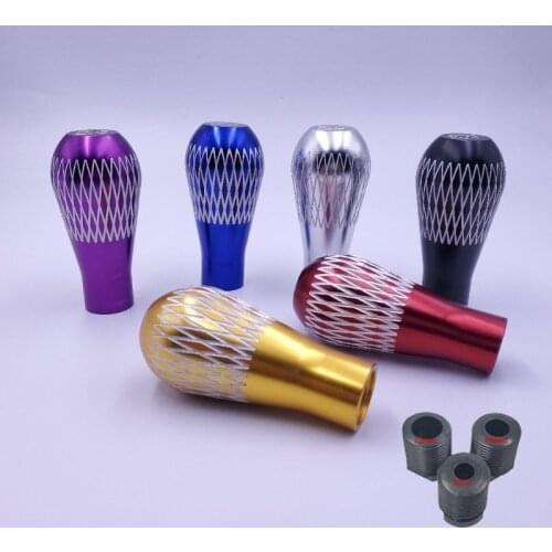 Gear Shift Knob Stick Manual Transmission Universal Car Aluminum Gear Shifter Gear Head Knob for Honda Acura Mazda Nissan