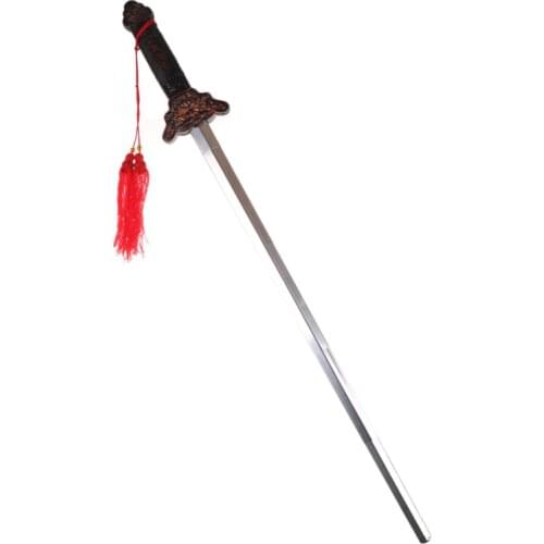 86CM Telescopic Kung Fu Taichi Sword Swallowing Sword Practice Magic Performance Training Trick Props Taiji Fitness Swords