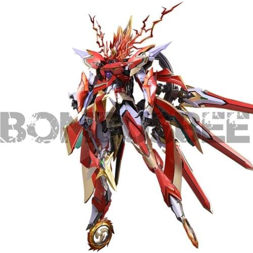 【In Stock】Zero Gravity Blood Blade Ne Zha Nuzar Metal Frame Alloy Action Figure Mecha Toy